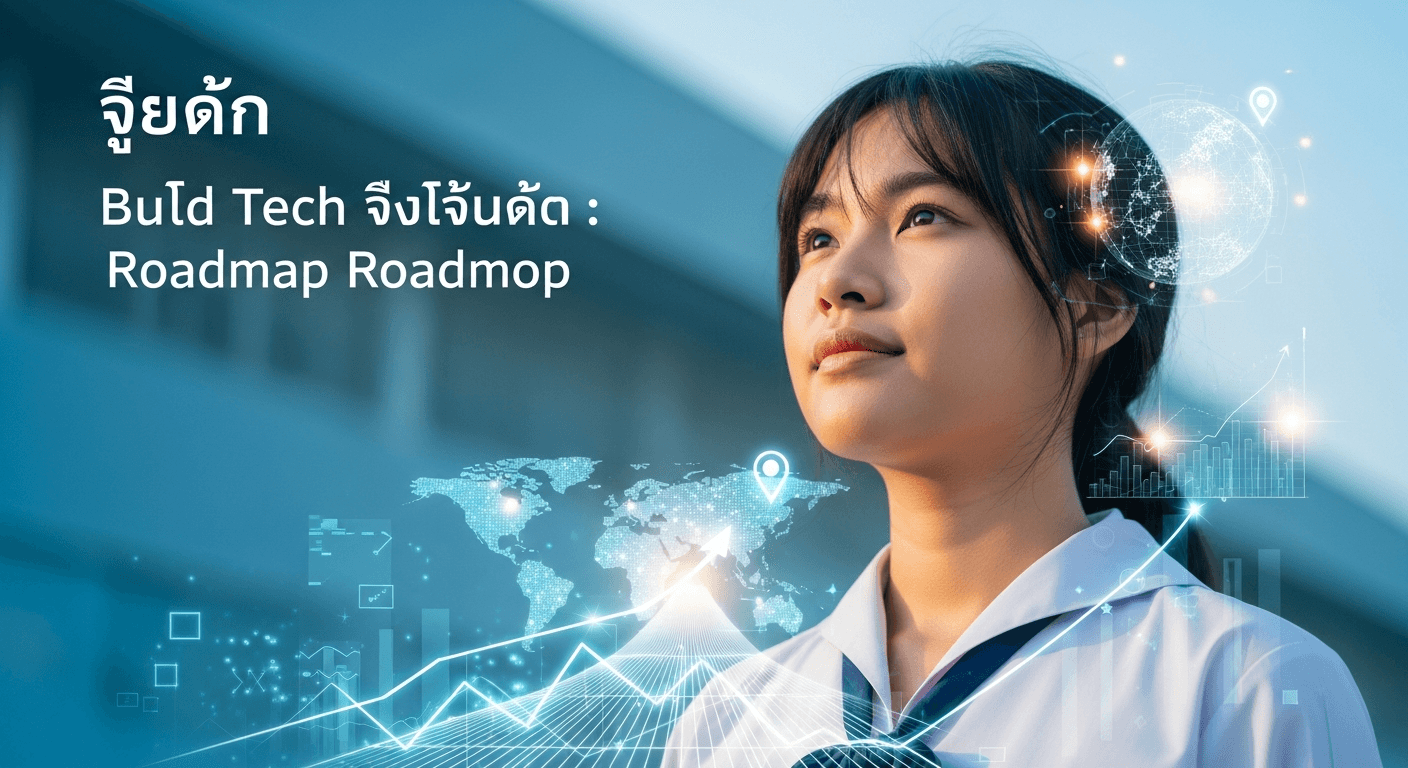ปั้นโปรไฟล์สาย Tech ให้ปัง: Roadmap สู่การทำงานในบริษัทระดับโลกสำหรับเด็กไทยรุ่นใหม่