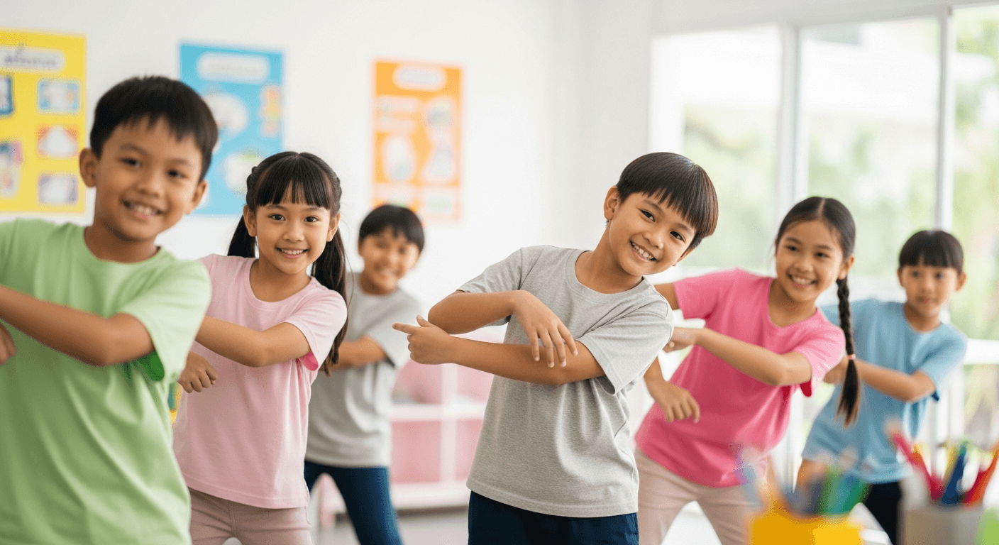 ลูกสมาธิหลุดเมื่อเรียนหนัก? เทคนิค 'Attention Reset' รีเซ็ตสมองด้วยการขยับร่างกาย เพื่อลูกวัยประถมเรียนเก่งอย่างมีความสุข