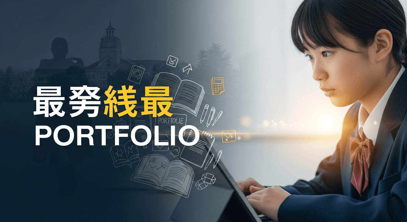 総合型選抜を勝ち抜く！大学教授の目に留まる「最強ポートフォリオ」作成の秘訣