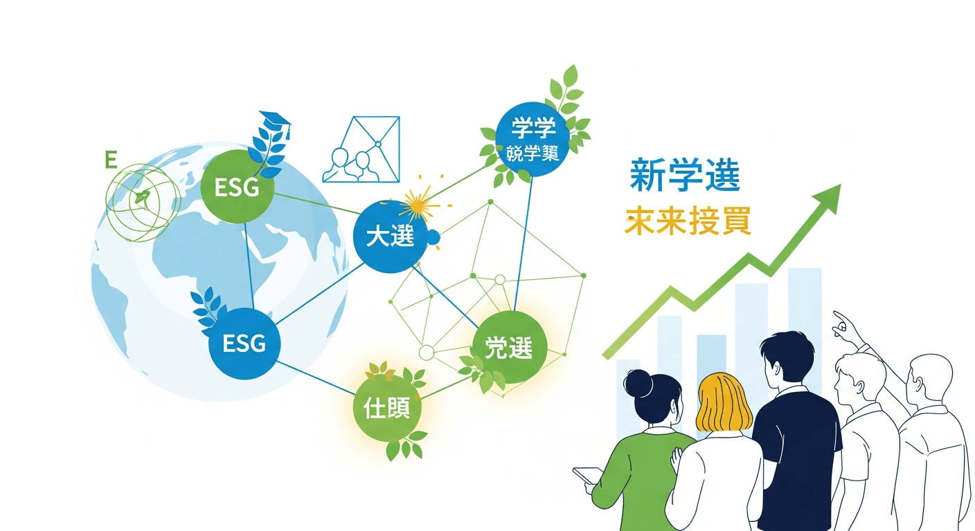 ESG革命で変わる大学選び：将来稼げるキャリアを築くための「新・志望校戦略」