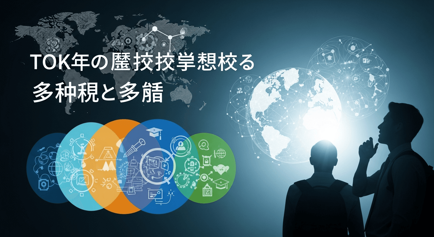 TOK的思考で差をつける！日本の入試・記述問題で「多角的な視点」を武器にするための国際基準の思考法