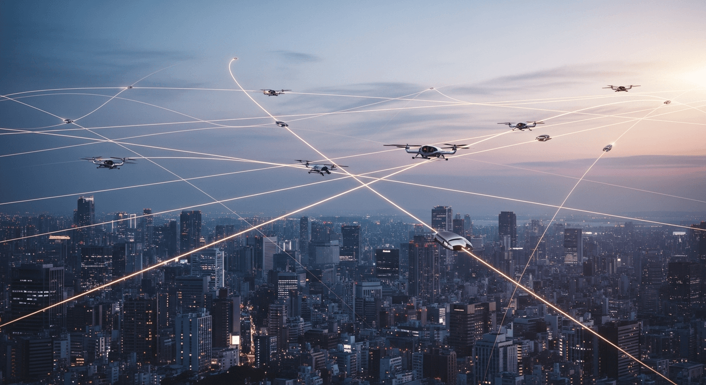 「空飛ぶクルマ」が拓く未来！高校生が知っておきたいドローンと次世代輸送のキャリア・進路ガイド