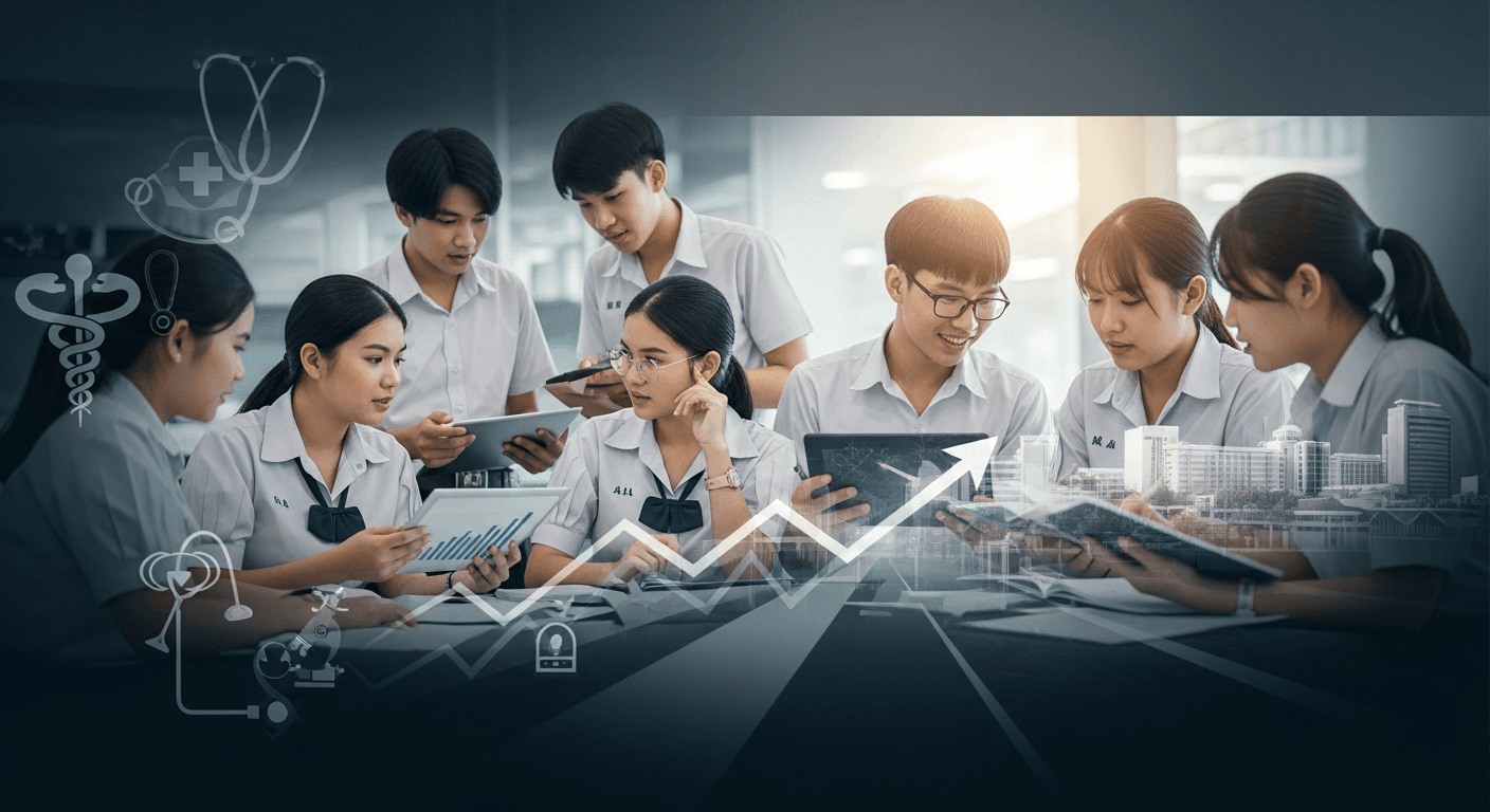 เจาะลึกเทรนด์คณะแพทย์ฯ เปิดใหม่: เมื่อที่นั่งเพิ่มขึ้น การแข่งขันใน TCAS จะเปลี่ยนไปอย่างไร?