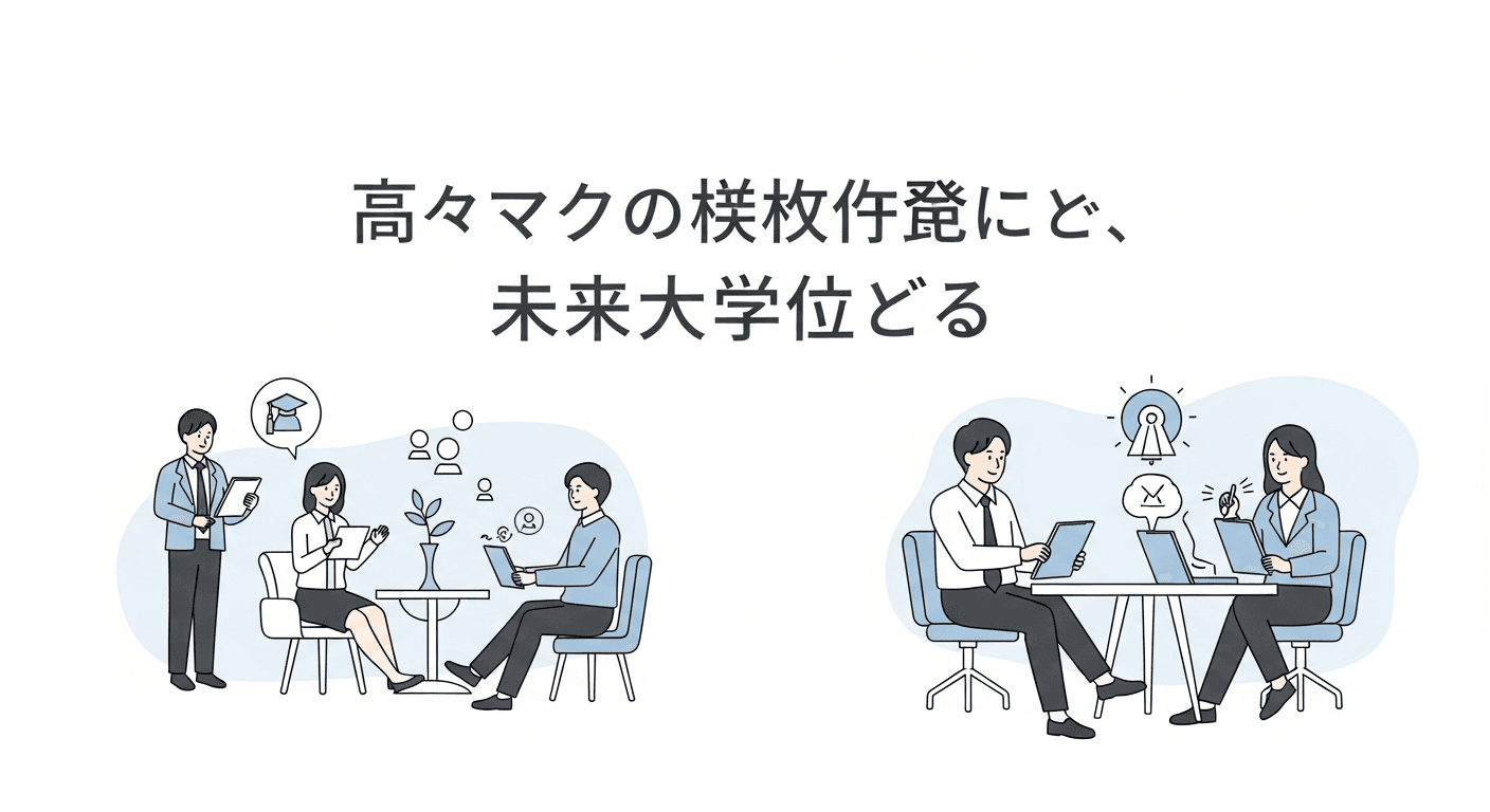 「大学名」だけで勝てる時代は終わった？就職活動や将来を有利にする「マイクロクレデンシャル」の活用術