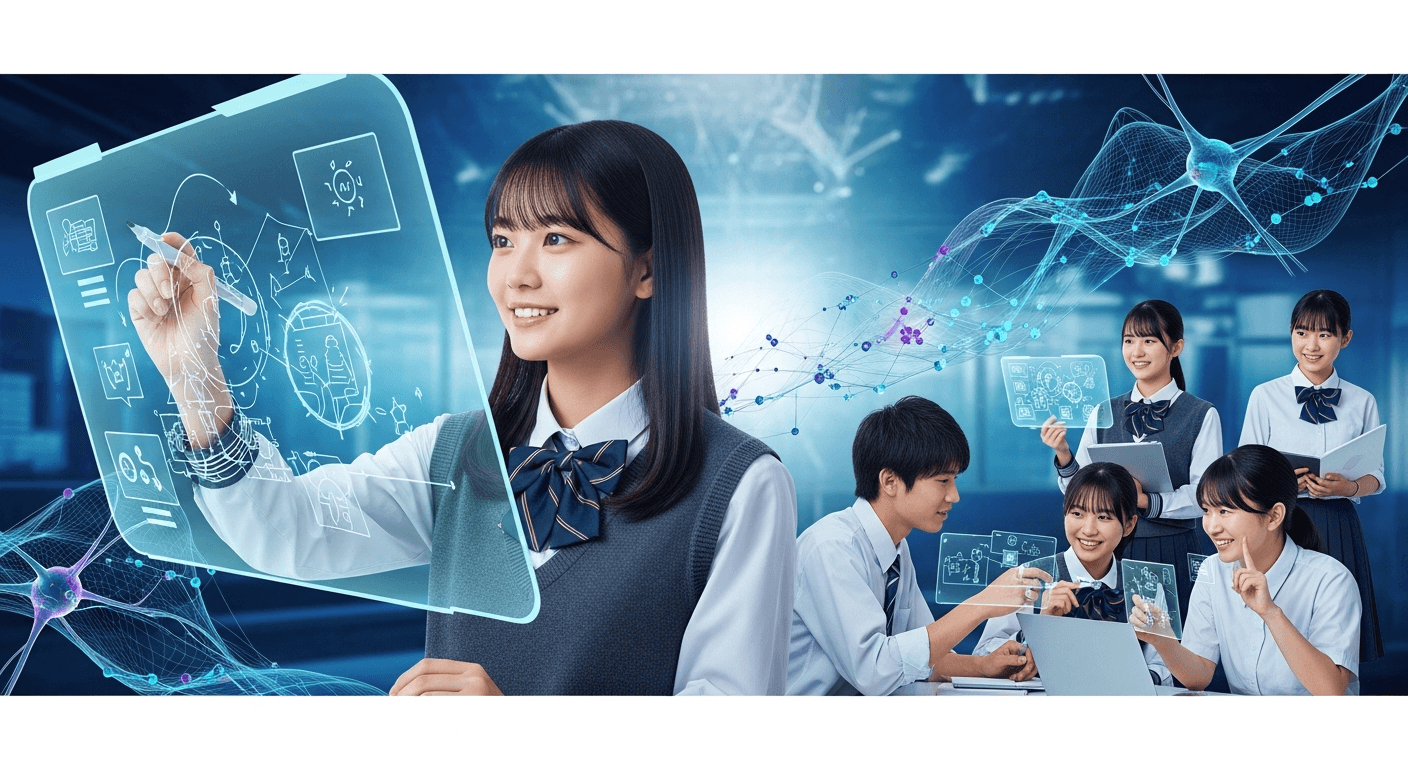 AI時代を生き抜く武器は「創造性」：日本の高校生が知っておくべき未来のキャリアと学び方