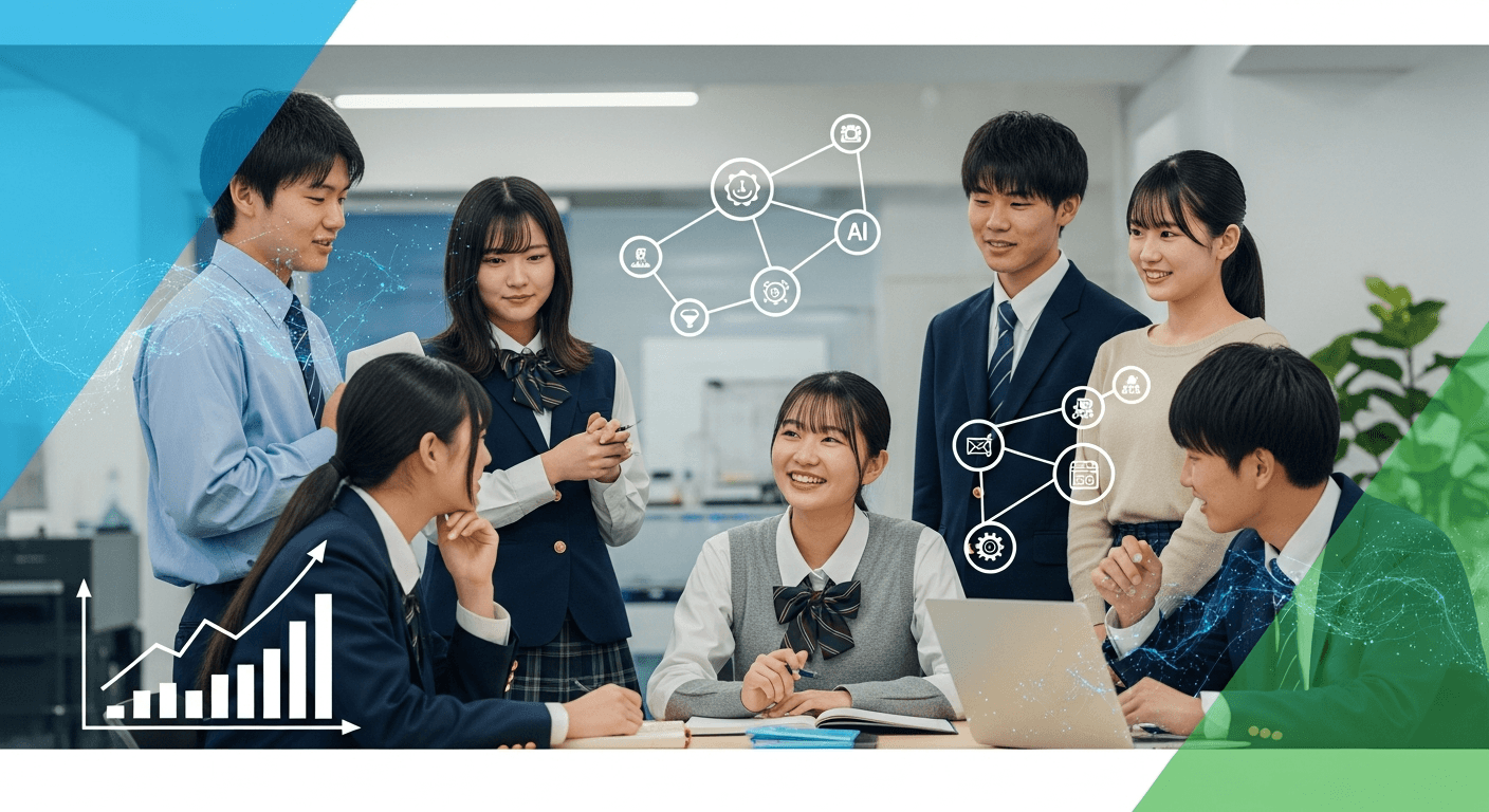 「偏差値」のその先へ。高校時代から育む「起業家精神」と、AI時代の新しいキャリア戦略