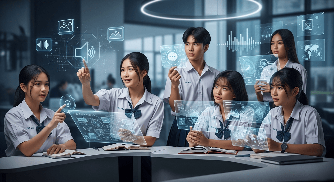 มากกว่าแค่แชทบอท: พลิกโฉมการเรียนด้วย Multimodal AI สำหรับเด็ก ม.ปลาย ยุคใหม่