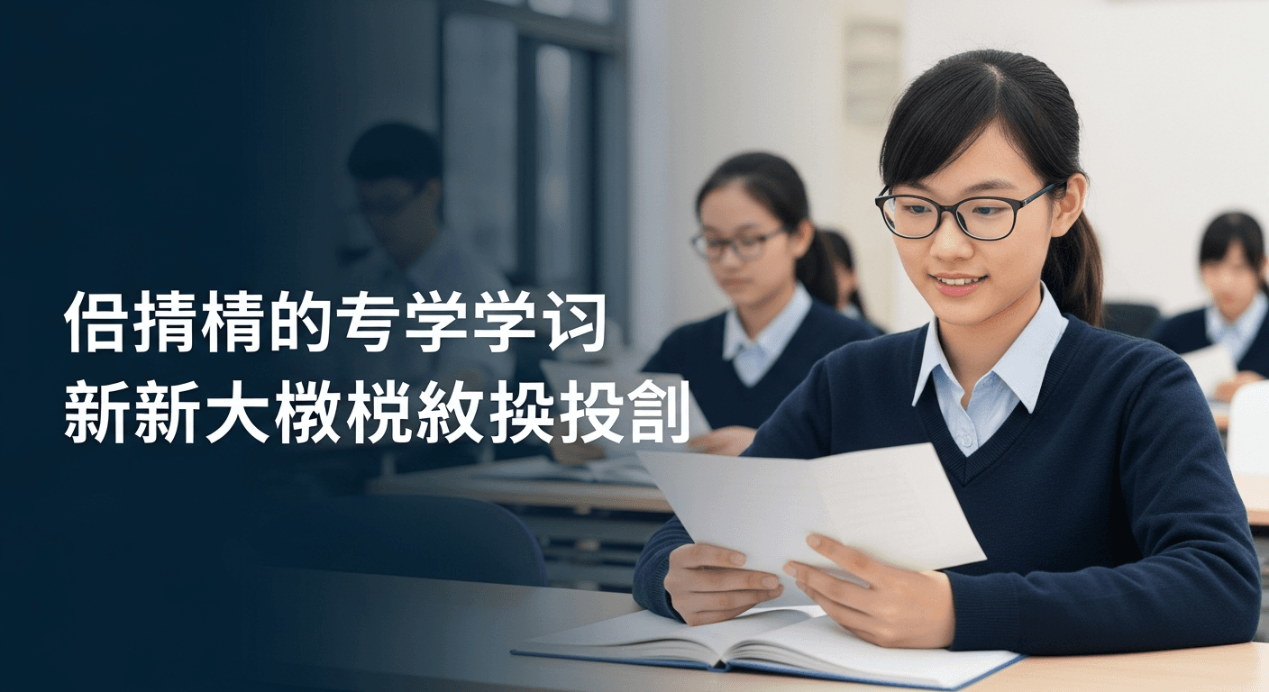 專項性向測試轉型：HKDSE 學生跨越學術門檻，進軍全球頂尖大學的新戰略