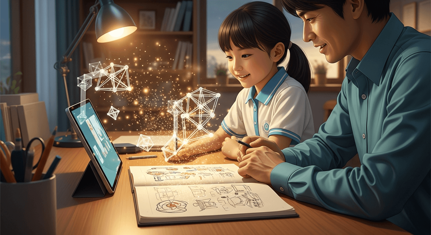 数字支架教学法：家长如何引导孩子利用 AI 突破作文“瓶颈”，重塑创作自信