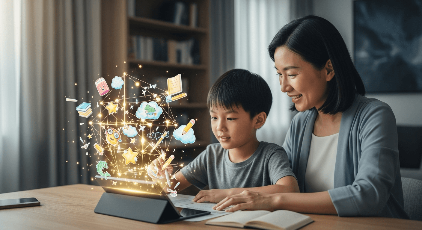 數位支架教學法：家長如何引導香港小學生利用 AI 突破寫作瓶頸，重塑創意自信