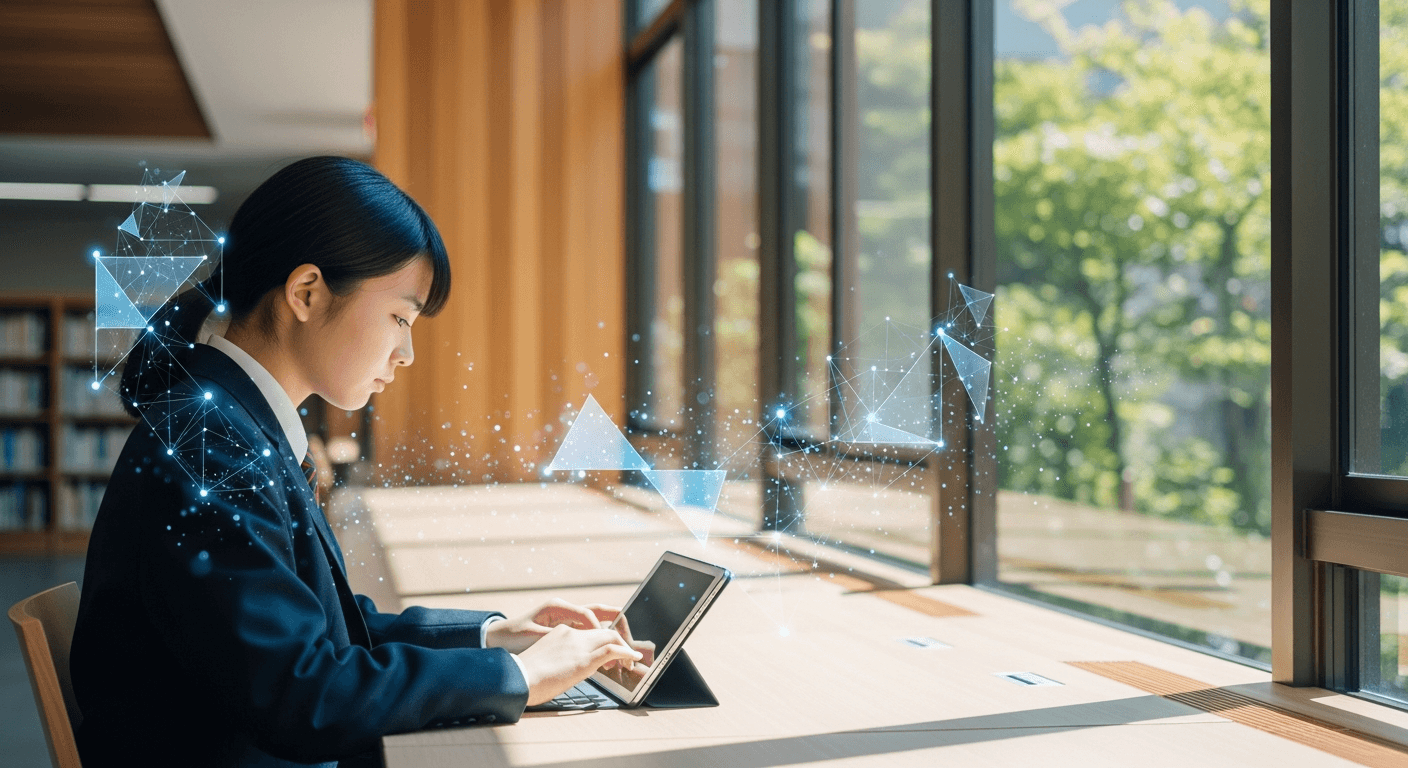 「AIとの共生」をどう教える？中学選びの新基準：端末活用力以上に重要な『デジタル・ウェルビーイング』の視点