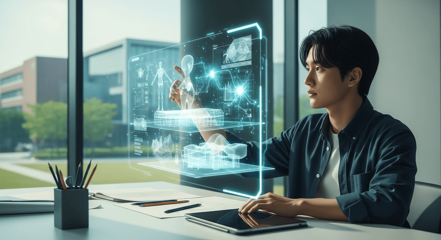 作品集大轉型：2025 創意與科技學科入學必備的 AI 協作邏輯