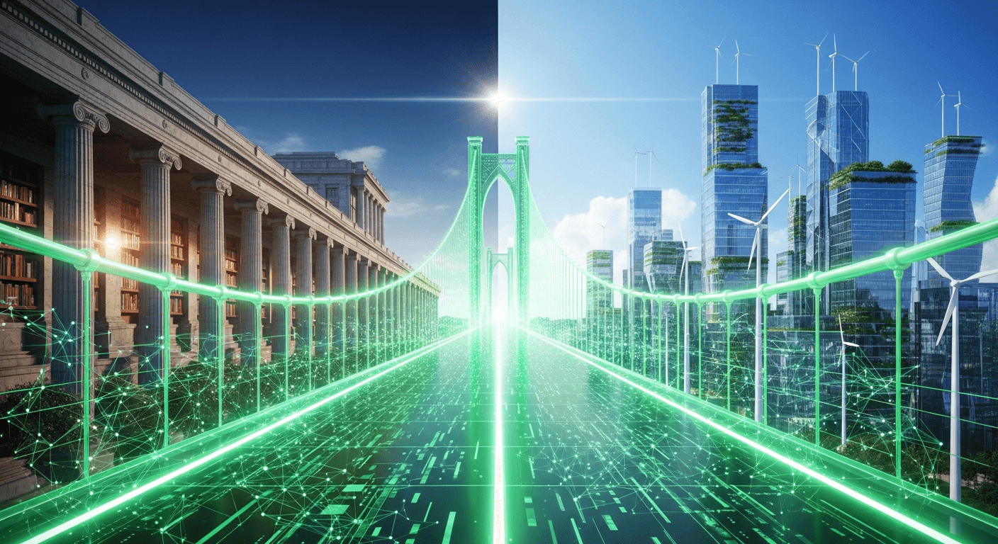 綠色智能橋樑：如何利用 AI 將 DSE 及大學傳統學科對接 ESG 永續經濟高薪職位