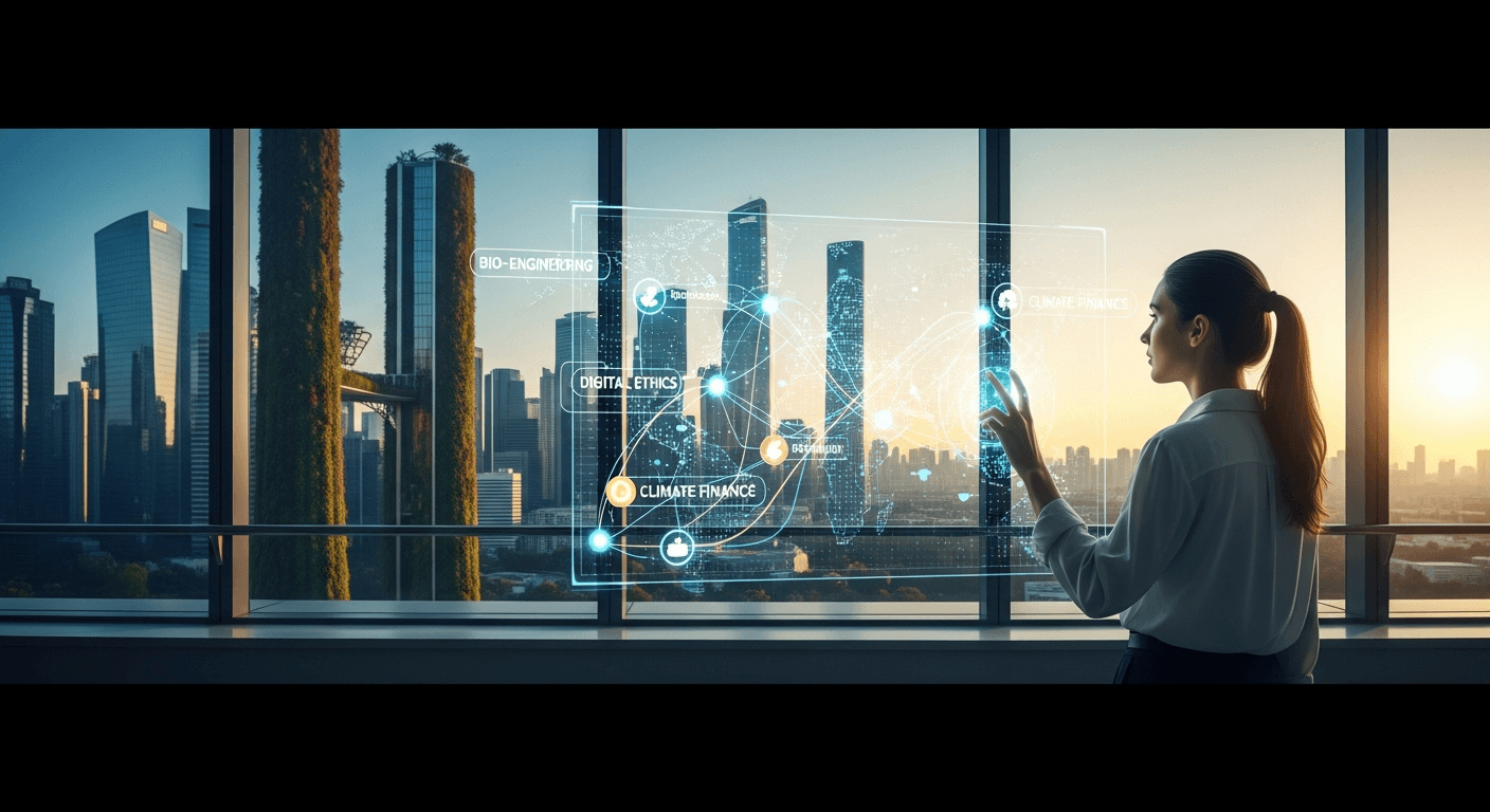 跨界领航员：将 O/A Level 学科组合精准匹配 2030 年全球新兴交叉学科专业