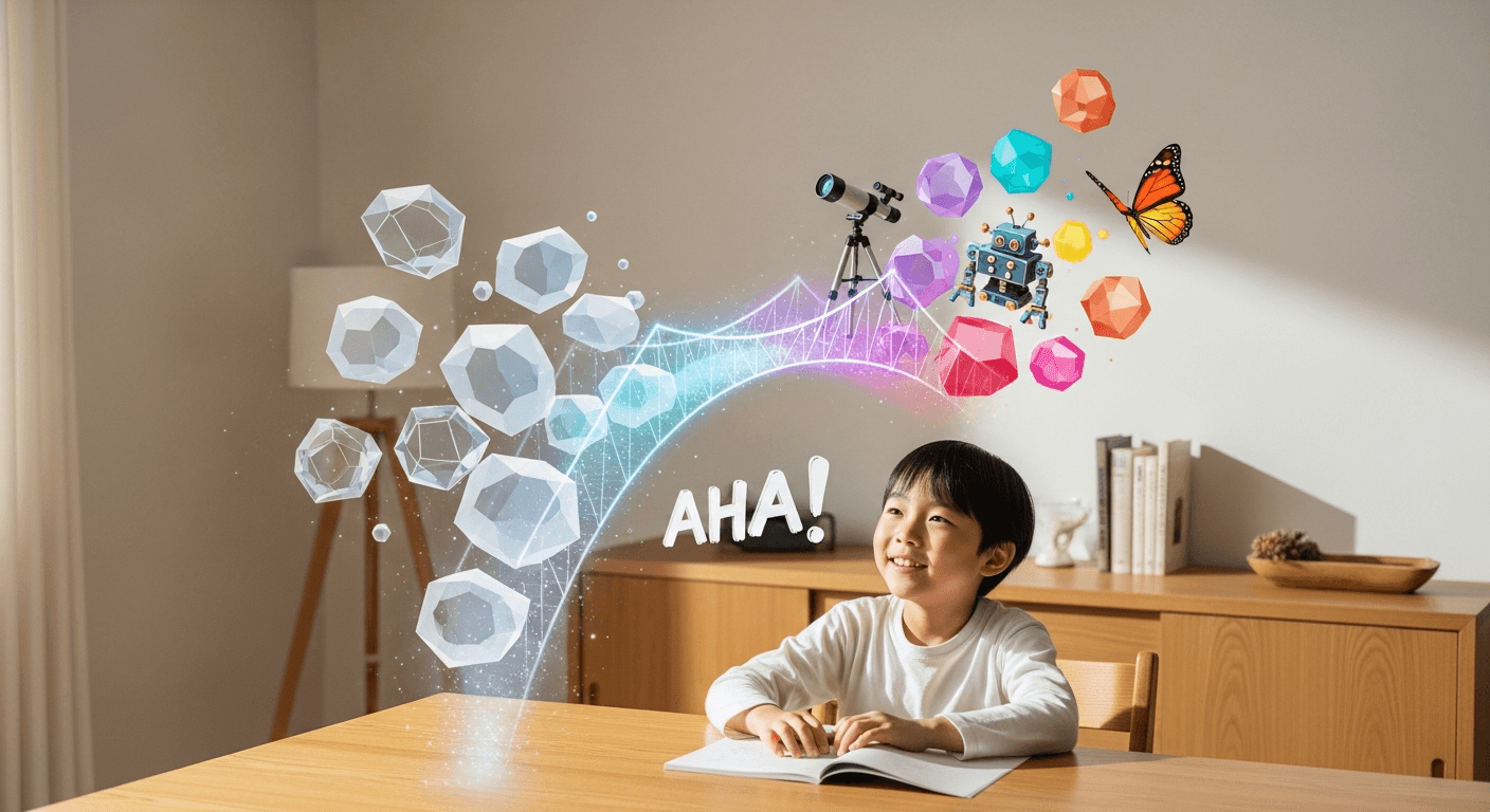 「小4の壁」をAIで乗り越える：子供の「好き」を学びの架け橋にする「比喩の翻訳術」