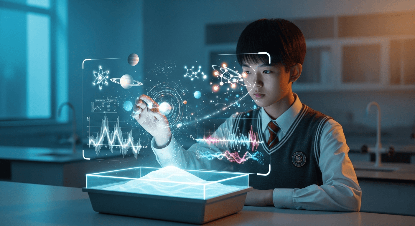实验沙盒先锋：如何利用AI虚拟仿真突破高中理科实验与探究设计瓶颈