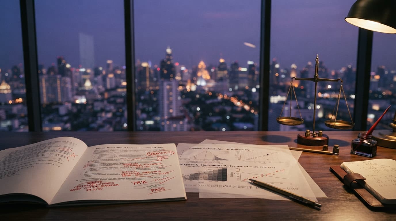 วิธีคำนวณคะแนน JLPT จากข้อสอบจำลอง: ไขความลับระบบตัดเกรด IRT และกับดัก 19 คะแนน
