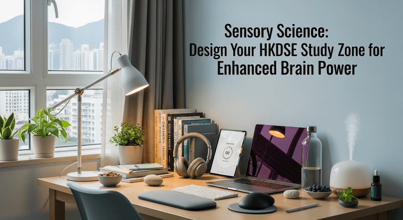 Sensory Science: Design Your HKDSE Study Zone for Enhanced Brain Power