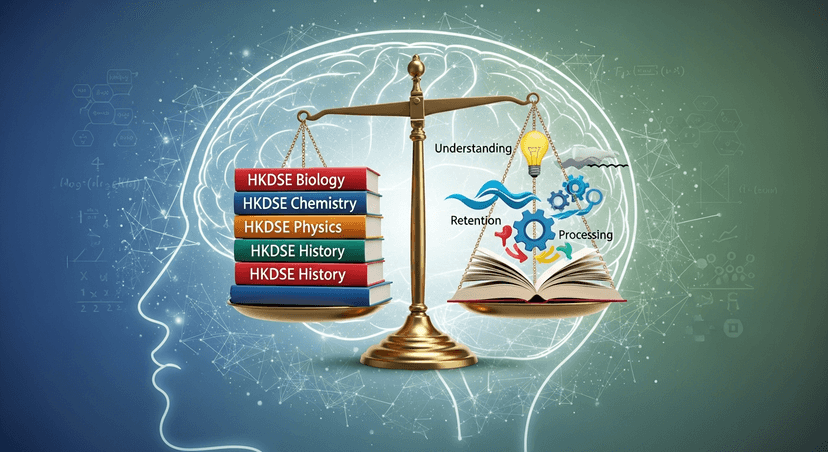 The Cognitive Load Equation: Balancing Mental Bandwidth for Superior Retention of Dense HKDSE Syllabi