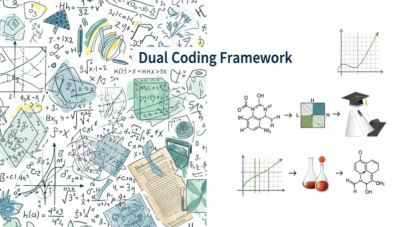 The Dual Coding Framework: Pairing Visuals with Verbal Cues to Decipher Abstract HKDSE Concepts