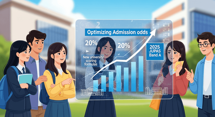Optimizing Admission Odds: Navigating New University Scoring Formulas for 2025 JUPAS Band A Strategy