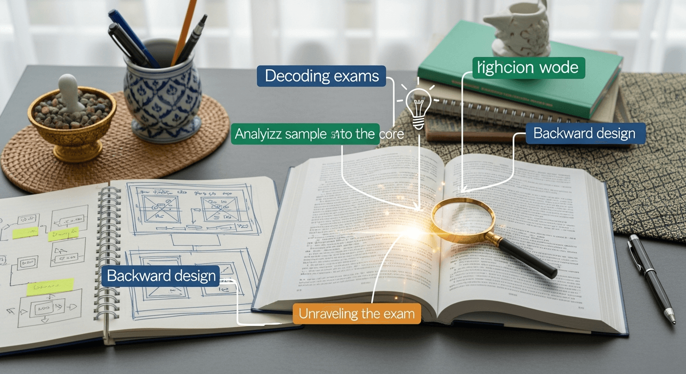 แกะรอยข้อสอบ: เทคนิค Backward Design วิเคราะห์คำตอบตัวอย่างให้ถึงแก่น เพื่อคว้าคะแนนเต็ม A-Level และ TGAT/TPAT
