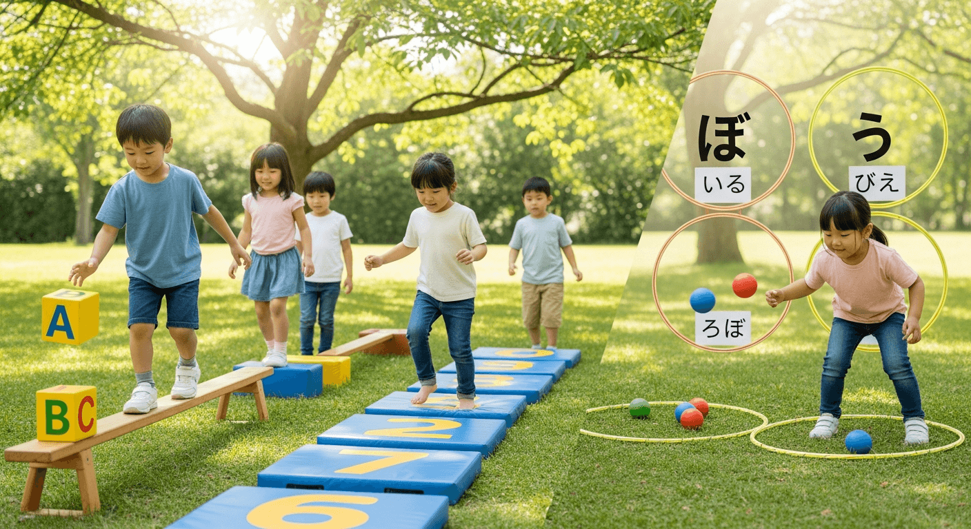 机に向かうだけが勉強じゃない?運動と遊びを融合させた「身体感覚学習」で子どもの集中力と記憶力を劇的に高める方法