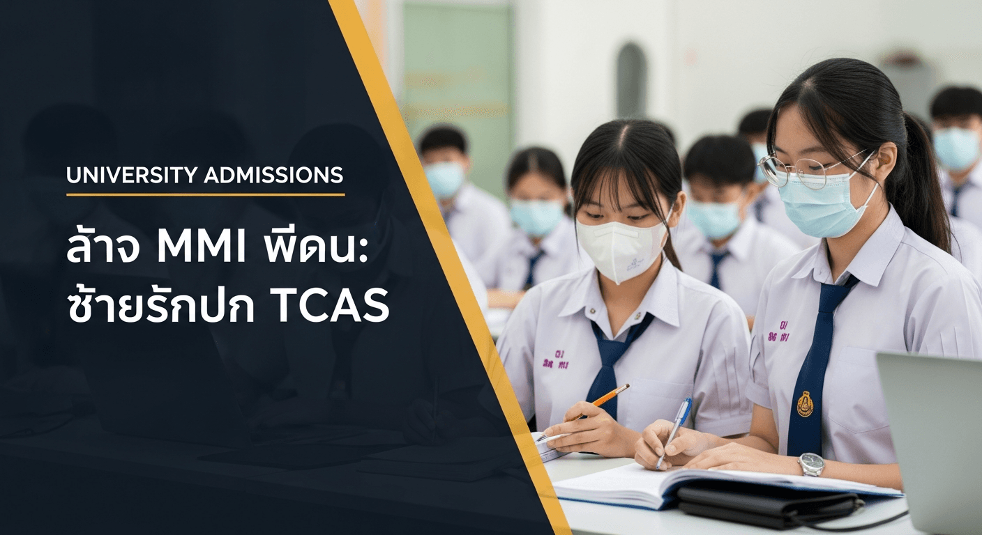 เจาะลึก MMI แพทย์: คัมภีร์จริยธรรมและการแก้สถานการณ์จำลองสำหรับเด็ก TCAS