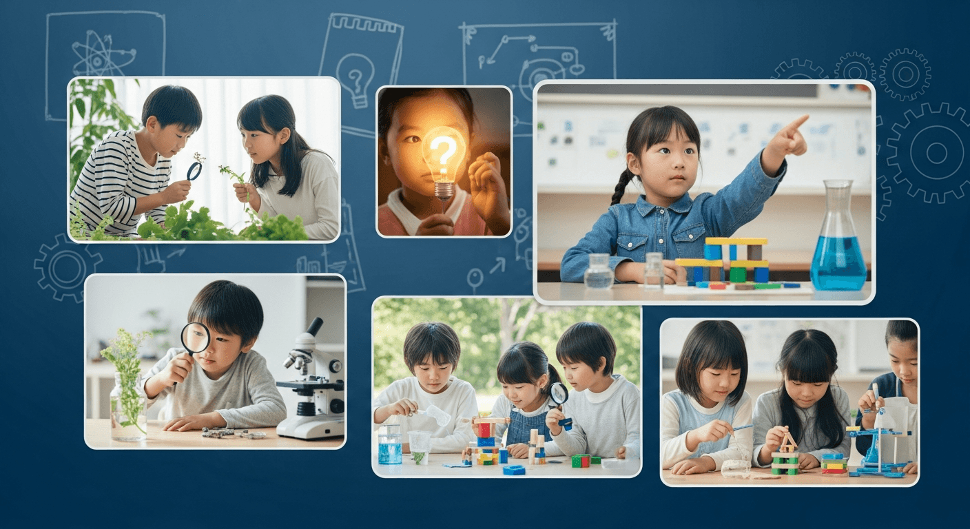 「理科離れ」を防ぎ、中学受験や将来の武器にする。小学校からの「科学的思考力」の育て方