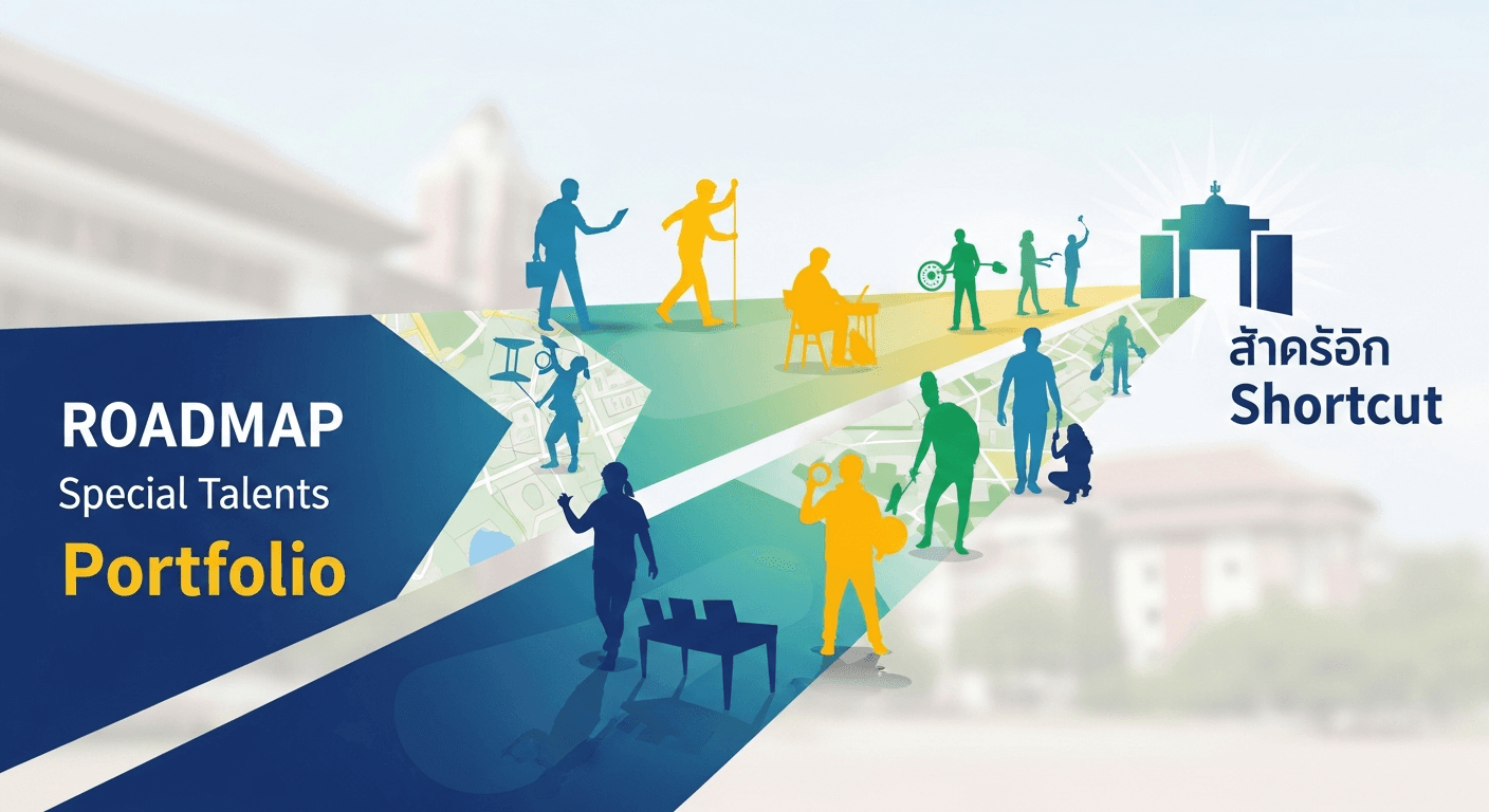 เจาะลึก Roadmap รอบ Portfolio: ทางลัดเข้ามหาวิทยาลัยด้วยความสามารถพิเศษ สำหรับเด็ก 68-69