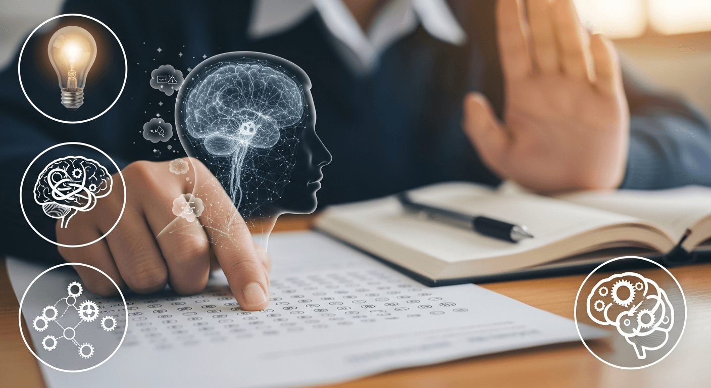 เทคนิคหยุด "ความสะเพร่า" ในสนามสอบ: ใช้หลัก Metacognition (การคิดระดับสูง) เพื่อคว้าคะแนน A-Level และ TGAT/TPAT