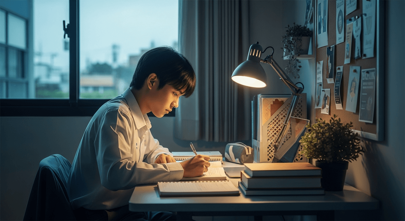 สร้างอาณาจักร Deep Work ฉบับเด็กไทย: เปลี่ยนมุมเดิมๆ ให้เป็นพื้นที่สมาธิขั้นสุดเพื่อพิชิตทุกสนามสอบ