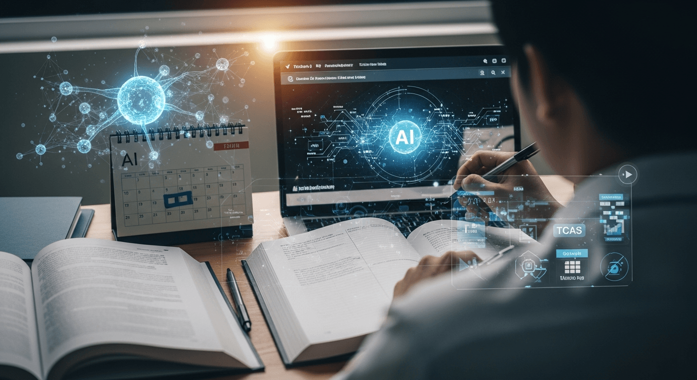 วิธีเขียน Prompt ให้ AI ช่วยติวสอบ TCAS: เคล็ดลับอัปคะแนน TGAT และ A-Level แบบมือโปร