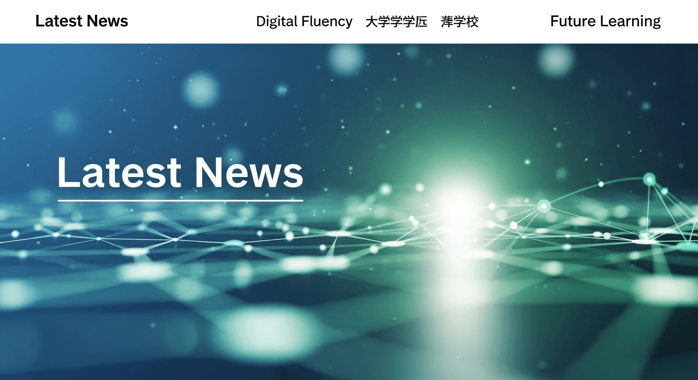 デジタルを武器にする!大学入試とこれからの学習に必須の「デジタル・フルーエンシー」とは?