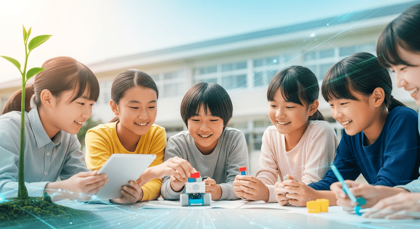 偏差値だけで選ばない!AI時代の「生きる力」を育む中学校選びの新基準