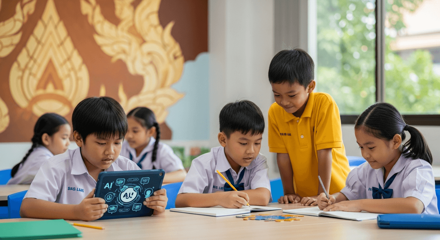 สร้างทักษะ 'เรียนรู้วิธีเรียน' (Learning How to Learn): กุญแจลับสู่ความสำเร็จของเด็กประถมไทยในยุค AI