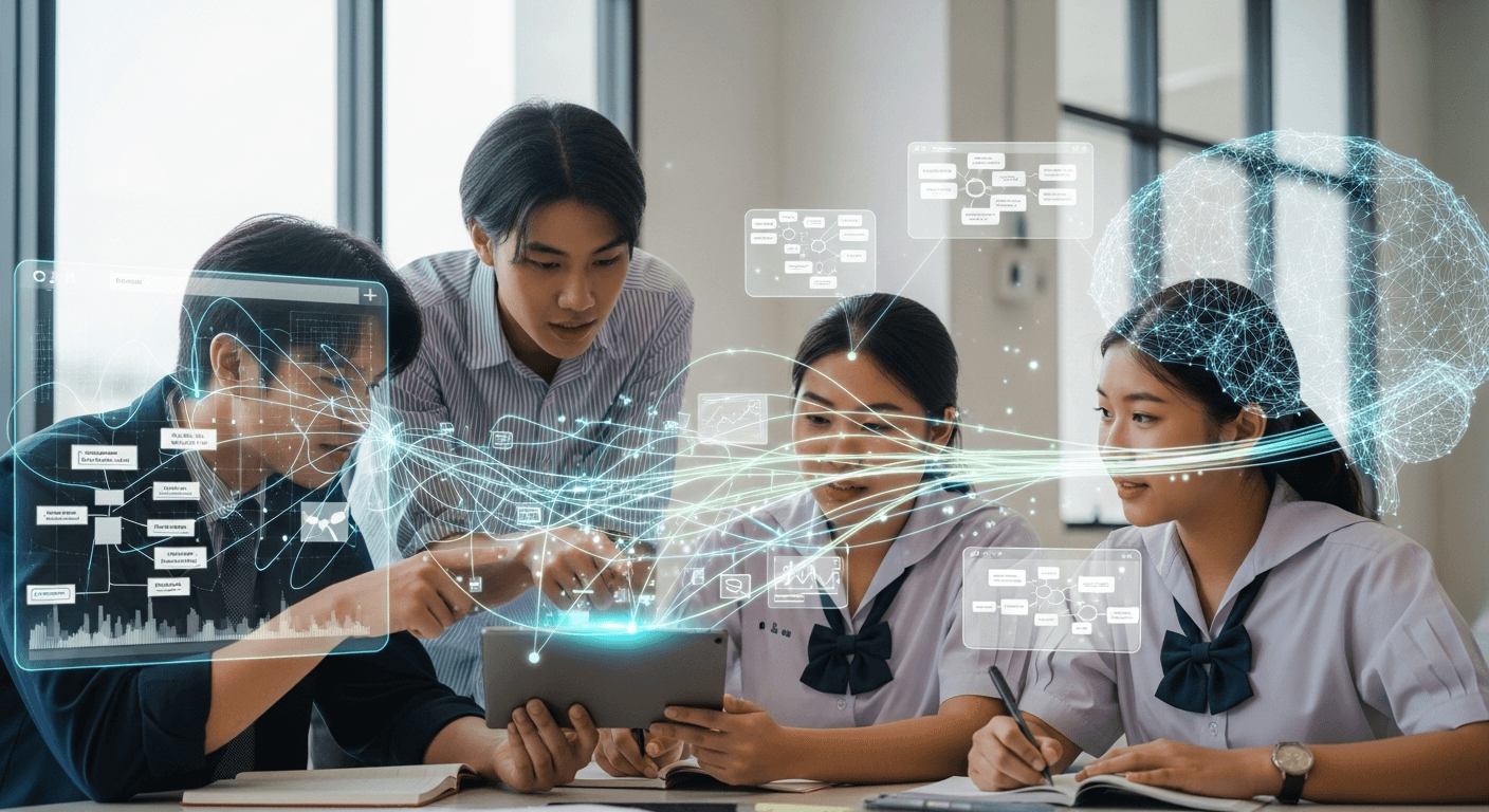 คู่หูอัจฉริยะ: พลิกโฉมการเรียนด้วย Human-AI Synergy เพื่อพิชิตสนามสอบ TGAT/TPAT และ A-Level