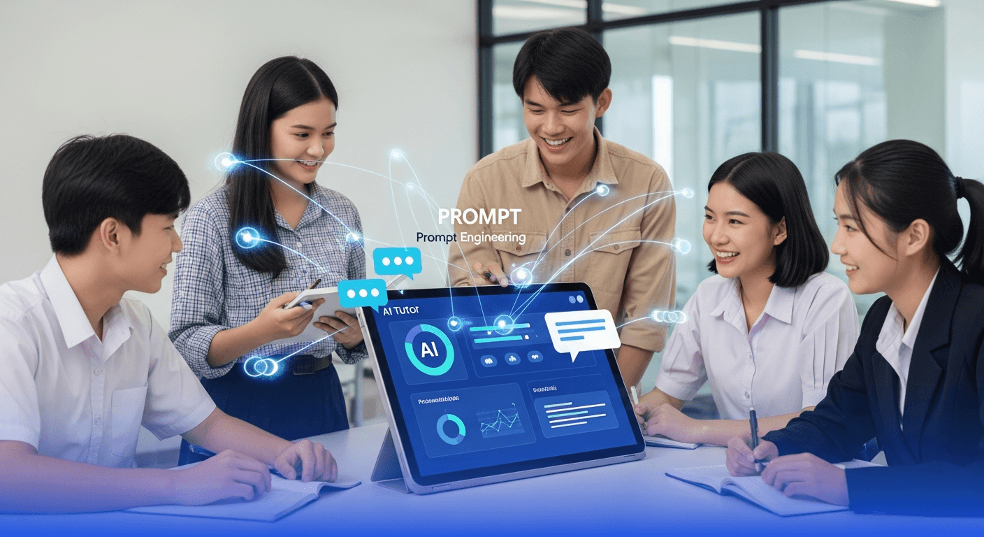 เจาะลึกเทคนิค Prompt Engineering: อัปเกรด AI ให้เป็นติวเตอร์ส่วนตัว เตรียมสอบ TGAT/A-Level ให้ได้คะแนนพุ่ง