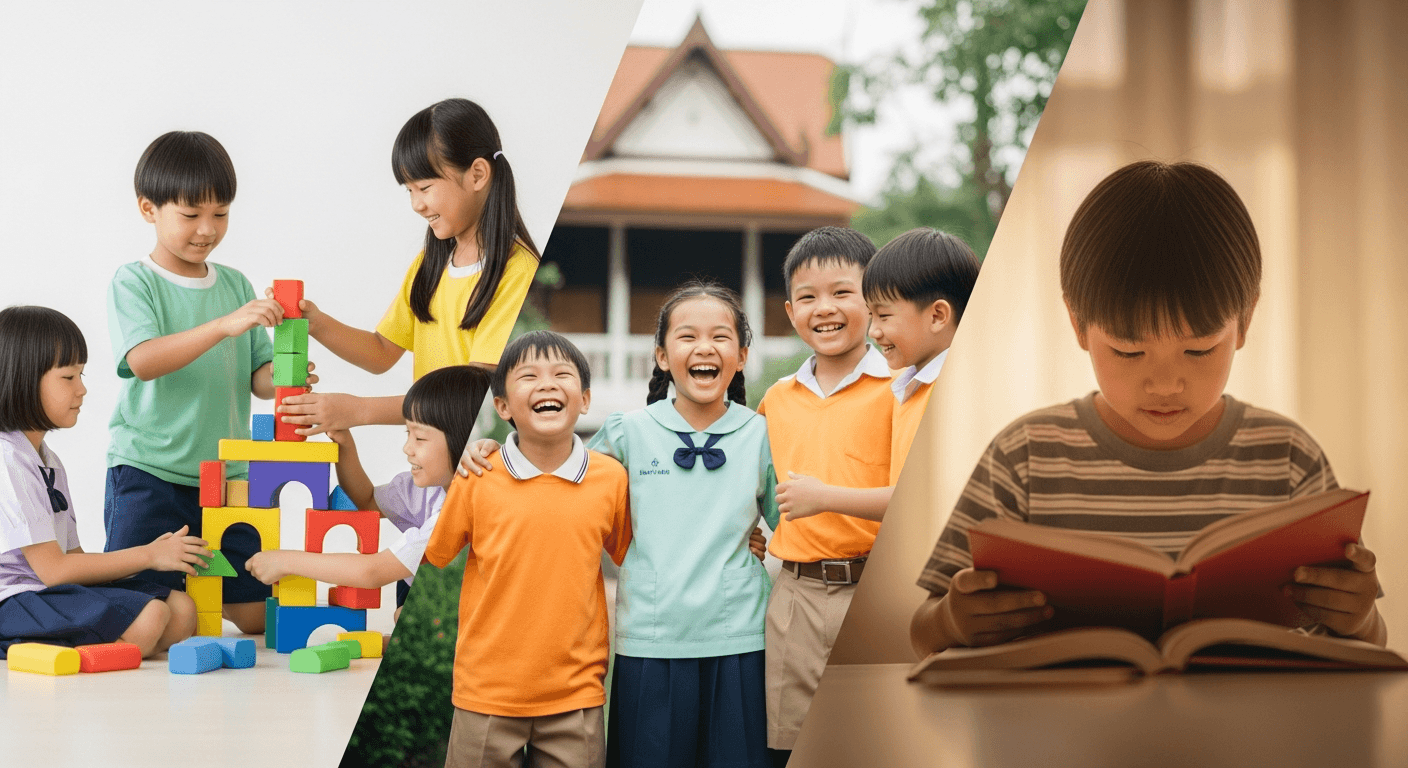 สร้างรากฐานใจให้แข็งแกร่ง: ทำไมช่วงประถมคือจุดเปลี่ยนสำคัญสู่ความสำเร็จและสุขภาวะที่ดีในอนาคต