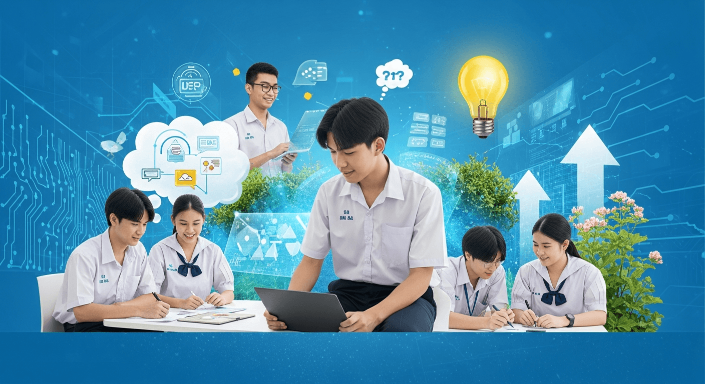 มากกว่าแค่สอบติด: ปั้นทักษะนวัตกรและผู้ประกอบการรุ่นใหม่ เปลี่ยนอนาคตเด็กไทยในยุคดิจิทัล