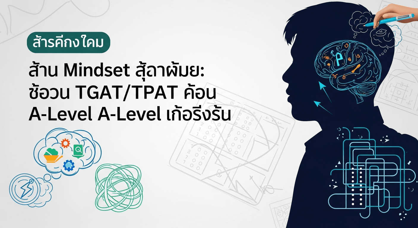 เจาะลึก Mindset คนออกข้อสอบ: เทคนิคพิชิตคะแนน TGAT/TPAT และ A-Level สำหรับเด็กไทย