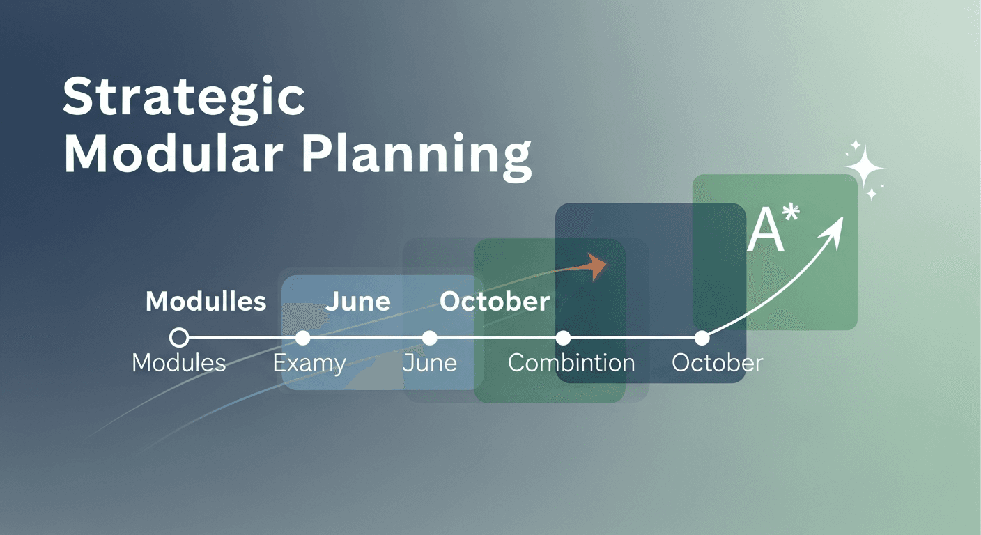 IAL試験の「時間差」攻略:モジュラー制を最大活用してA*を狙う戦略的ユニット管理術