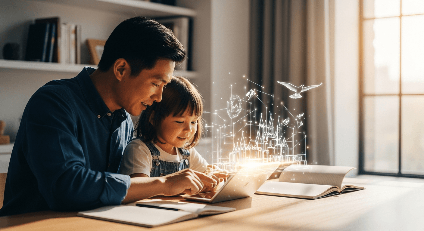 Beyond the Blank Page: Scaffolding Your Child's Creative Writing With Generative AI