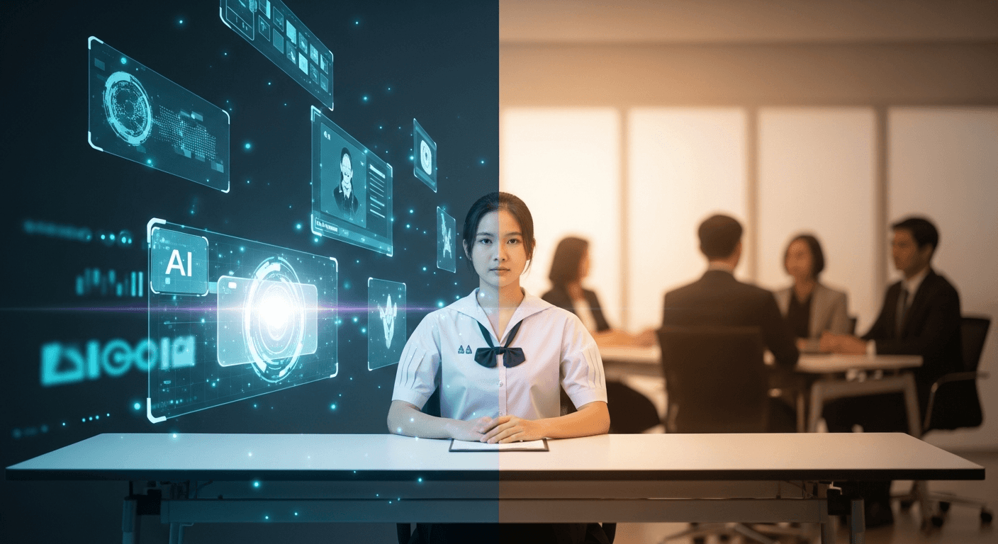 The Hybrid Interview: กลยุทธ์พิชิตการสัมภาษณ์ยุคใหม่ เมื่อ AI และมนุษย์ร่วมกันตัดสินอนาคต TCAS