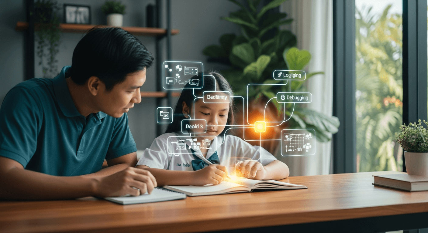 จาก "ทำการบ้าน" สู่ "การเรียนรู้วิธีคิด": กลยุทธ์ Error-Mapping ช่วยลูกประถมไทยก้าวข้ามกับดักการเรียนแบบท่องจำ