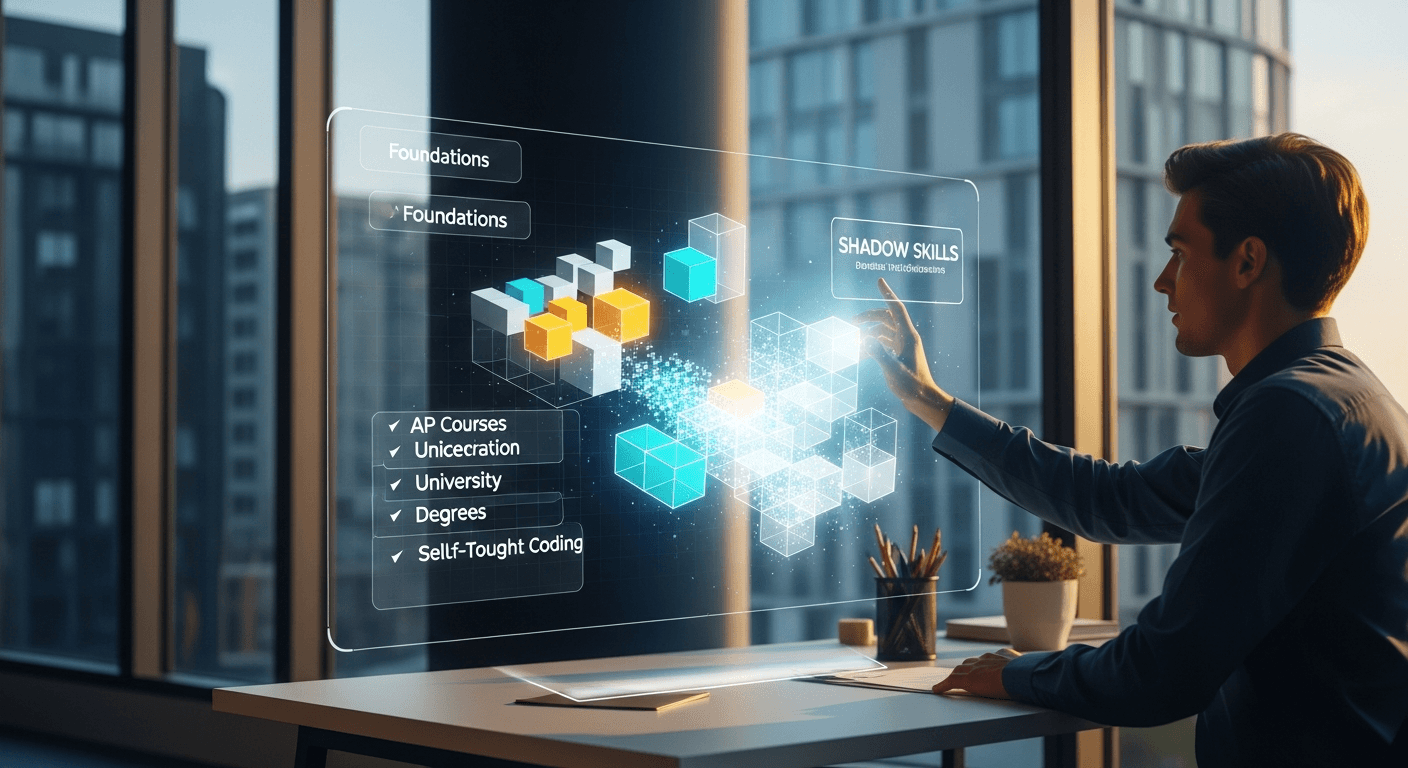 The Skill-Stack Architect: Using AI to Map Your ‘Shadow Skills’ onto a Post-Degree Professional Profile
