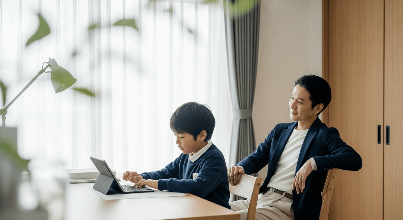 「勉強しなさい」から卒業。小4・高学年で必要な「管理型」から「戦略的パートナー」への転換術