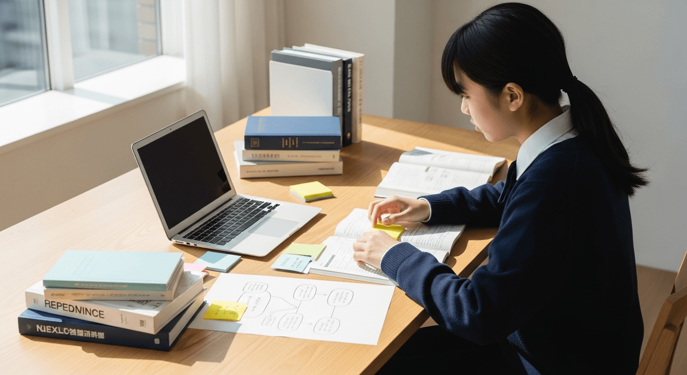 資料探索の達人:AI情報マッピングで攻略するオープンブック形式と資料読解型試験