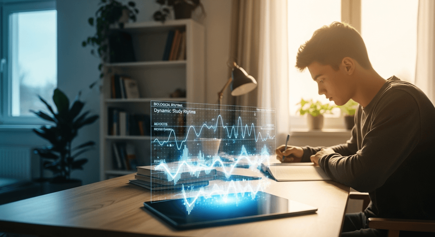 The Circadian Strategist: Optimizing AP and SAT Revision Through AI Chrono-Mapping