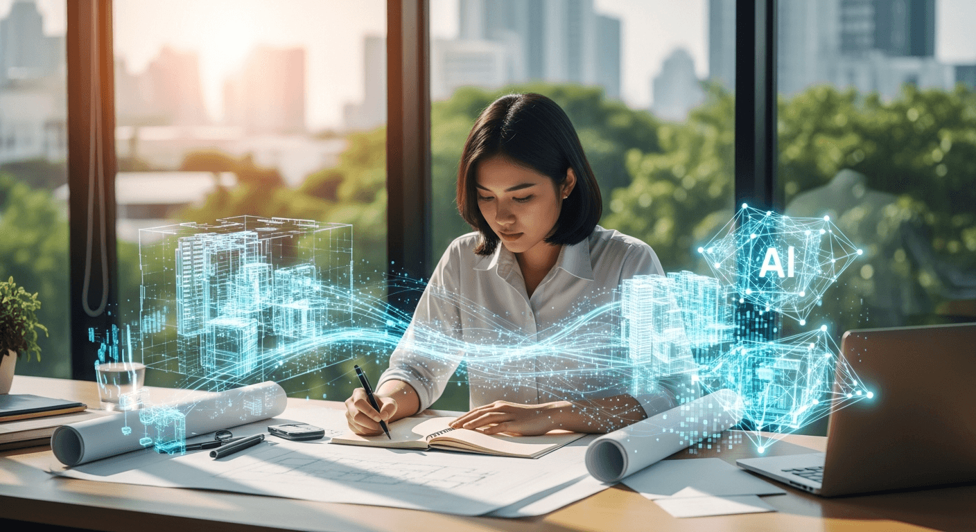 สถาปนิกไฮบริด: พลิกกลยุทธ์การใช้ AI สร้าง Portfolio สายอาชีพให้โดดเด่นเหนือใครในปี 2025